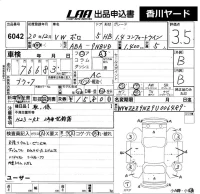 Volkswagen POLO лот № 6042 оценка 3.5  с аукциона в Японии 5
