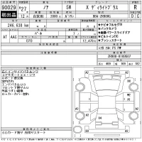 Toyota NOAH лот № 90029 оценка R  с аукциона в Японии 7