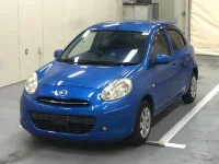 Nissan MARCH лот № 1038 оценка R  с аукциона в Японии 2