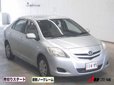 Toyota BELTA  с аукциона в Японии
