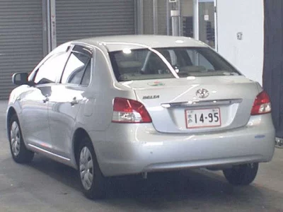 Toyota BELTA  с аукциона в Японии