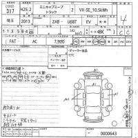 Mitsubishi MINICAB MIEV лот № 317 оценка 4  с аукциона в Японии 9