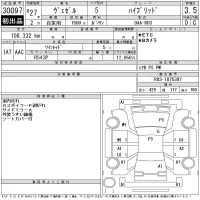 Honda VEZEL лот № 30097 оценка 3.5  с аукциона в Японии 9