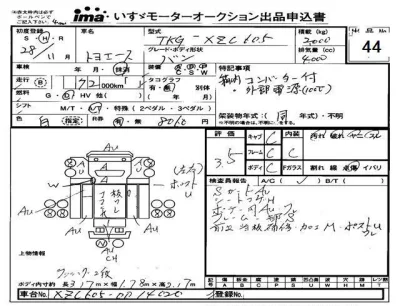 Toyota TOYOACE  с аукциона в Японии