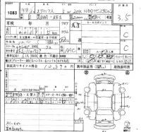 Honda EDIX лот № 1083 оценка 3.5  с аукциона в Японии 4