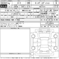 Nissan AURA лот № 36282 оценка 6  с аукциона в Японии 11