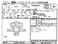 Isuzu ELF лот № 95 оценка 3.5  с аукциона в Японии 4