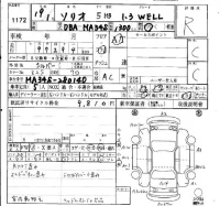 Suzuki SOLIO лот № 1172 оценка R  с аукциона в Японии 4
