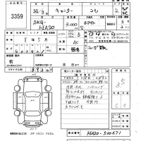 Mitsubishi CANTER лот № 3359 оценка 3.5  с аукциона в Японии 5