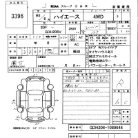 Toyota HIACE VAN лот № 3396 оценка R  с аукциона в Японии 5