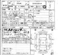 Mitsubishi PAJERO лот № 6121 оценка 3  с аукциона в Японии 6