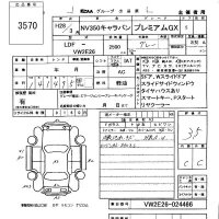 Nissan CARAVAN VAN лот № 3570 оценка 3.5  с аукциона в Японии 5