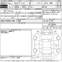 Subaru XV лот № 90561 оценка 3.5  с аукциона в Японии 11