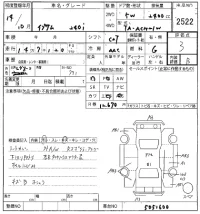 Toyota IPSUM лот № 2522 оценка 3  с аукциона в Японии 5