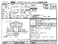 Mitsubishi FUSO FIGHTER лот № 7025 оценка 3  с аукциона в Японии 4
