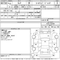 Nissan SERENA лот № 90730 оценка 3  с аукциона в Японии 11
