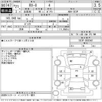 Mazda RX-8 лот № 90747 оценка 3.5  с аукциона в Японии 11