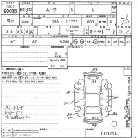 Daihatsu MOVE лот № 90035 оценка 3.5  с аукциона в Японии 10