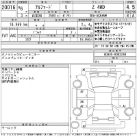 Toyota ALPHARD лот № 20016 оценка 4.5  с аукциона в Японии 9
