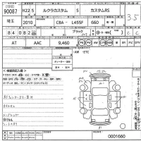 Subaru LUCRA лот № 90087 оценка 3.5  с аукциона в Японии 7