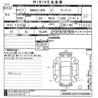 BMW MINI лот № 90133 оценка 3.5  с аукциона в Японии 10