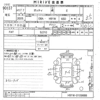 Nissan OTTI лот № 90137 оценка 3.5  с аукциона в Японии 10