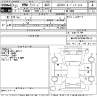 BMW 3-Series лот № 90864 оценка 4  с аукциона в Японии 11