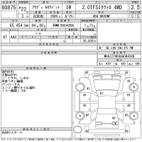 Audi A4 лот № 90875 оценка 3.5  с аукциона в Японии 11