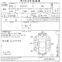 Nissan DUALIS лот № 11222 оценка 3.5  с аукциона в Японии 10