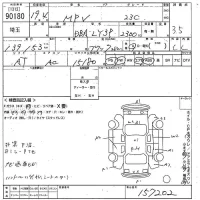 Mazda MPV лот № 90180 оценка 3.5  с аукциона в Японии 11