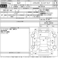 Nissan SERENA лот № 30689 оценка 3.5  с аукциона в Японии 3