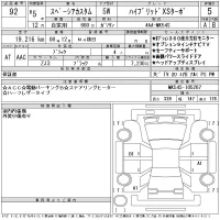 Suzuki SPACIA лот № 92 оценка 5  с аукциона в Японии 7