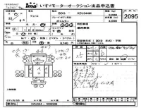 Hino DUTRO лот № 2095 оценка 3.5  с аукциона в Японии 2