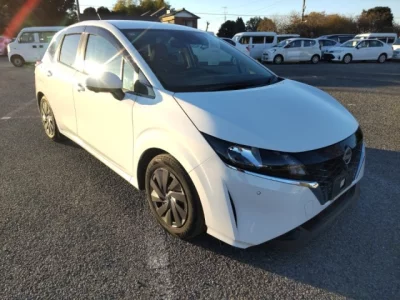 Nissan NOTE  с аукциона в Японии