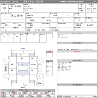 Nissan MARCH лот № 101 оценка 3.5  с аукциона в Японии 9