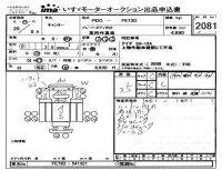 Mitsubishi CANTER лот № 2081 оценка 3.5  с аукциона в Японии 4