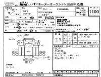 Isuzu FORWARD лот № 1100 оценка 3.5  с аукциона в Японии 2