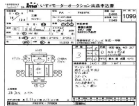 Mitsubishi FUSO FIGHTER лот № 1099 оценка 3  с аукциона в Японии 4