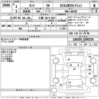 Daihatsu TANTO лот № 3006 оценка R  с аукциона в Японии 2