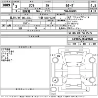 Daihatsu TAFT лот № 3009 оценка 4.5  с аукциона в Японии 2
