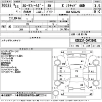 Toyota COROLLA FIELDER лот № 70035 оценка 3.5  с аукциона в Японии 2