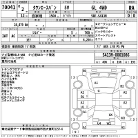 Toyota TOWN ACE VAN лот № 70041 оценка RA  с аукциона в Японии 2