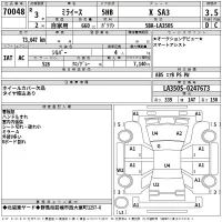 Daihatsu MIRA E S лот № 70048 оценка 3.5  с аукциона в Японии 2