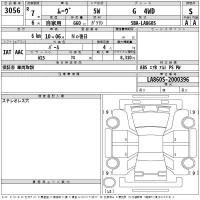 Daihatsu MOVE лот № 3056 оценка S  с аукциона в Японии 2