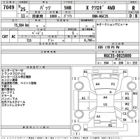 Toyota PASSO лот № 7049 оценка R  с аукциона в Японии 2
