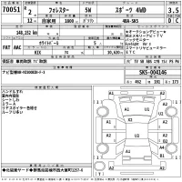 Subaru FORESTER лот № 70051 оценка 3.5  с аукциона в Японии 2