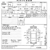 Suzuki WAGON R лот № 90084 оценка R  с аукциона в Японии 10