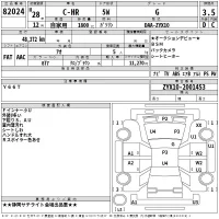 Toyota C-HR лот № 82024 оценка 3.5  с аукциона в Японии 2