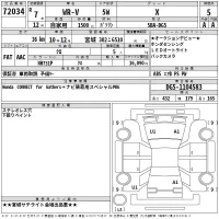 Honda WR-V лот № 72034 оценка 5  с аукциона в Японии 2