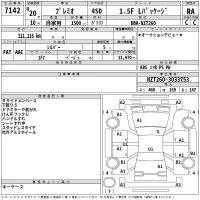 Toyota PREMIO лот № 7142 оценка RA  с аукциона в Японии 2